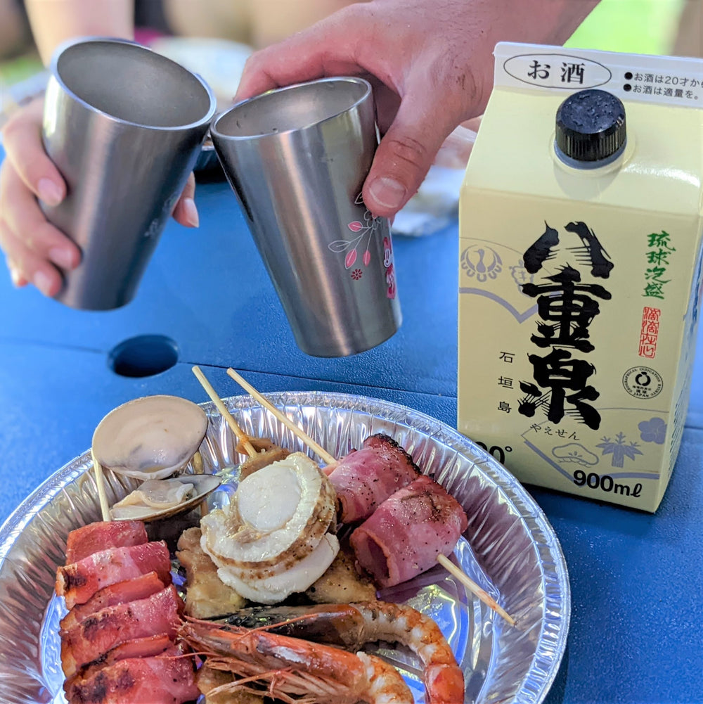 夏のキャンプには八重泉♪