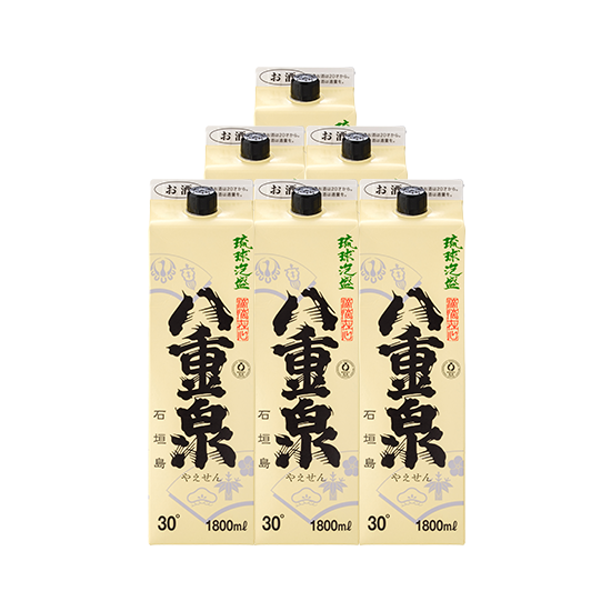 沖縄発】泡盛30度「紙パックセット⑤」1.8LX6本(1本1760円) 沖縄発】泡盛30度「紙パックセット⑤」1.8LX6本(1本1760円)