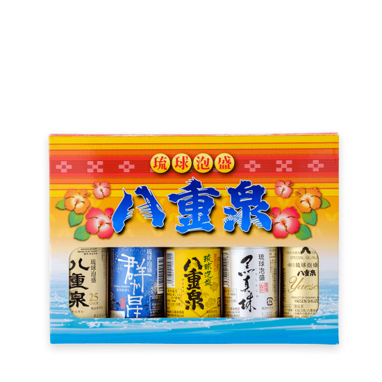 ミニ5本セット |八重泉酒造公式サイト - 石垣島の泡盛 ミニ5本セット |八重泉酒造公式サイト - 石垣島の泡盛