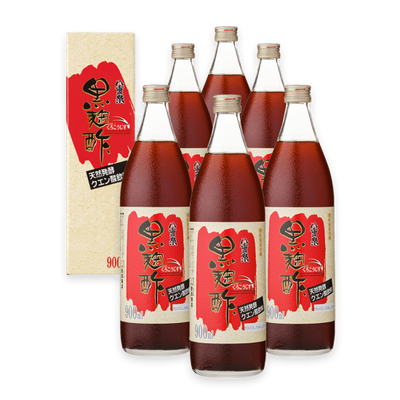 黒麹酢6本セット(付属品あり)