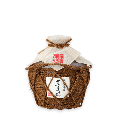 黒真珠 シュロ巻壷 五合壷