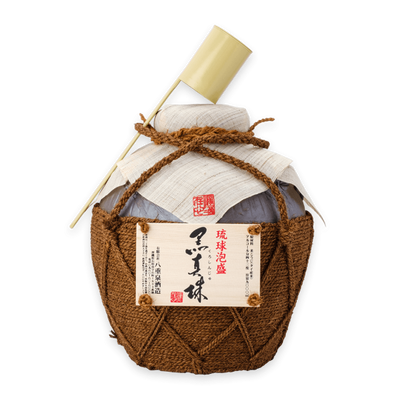 黒真珠 シュロ巻壷 五升壷