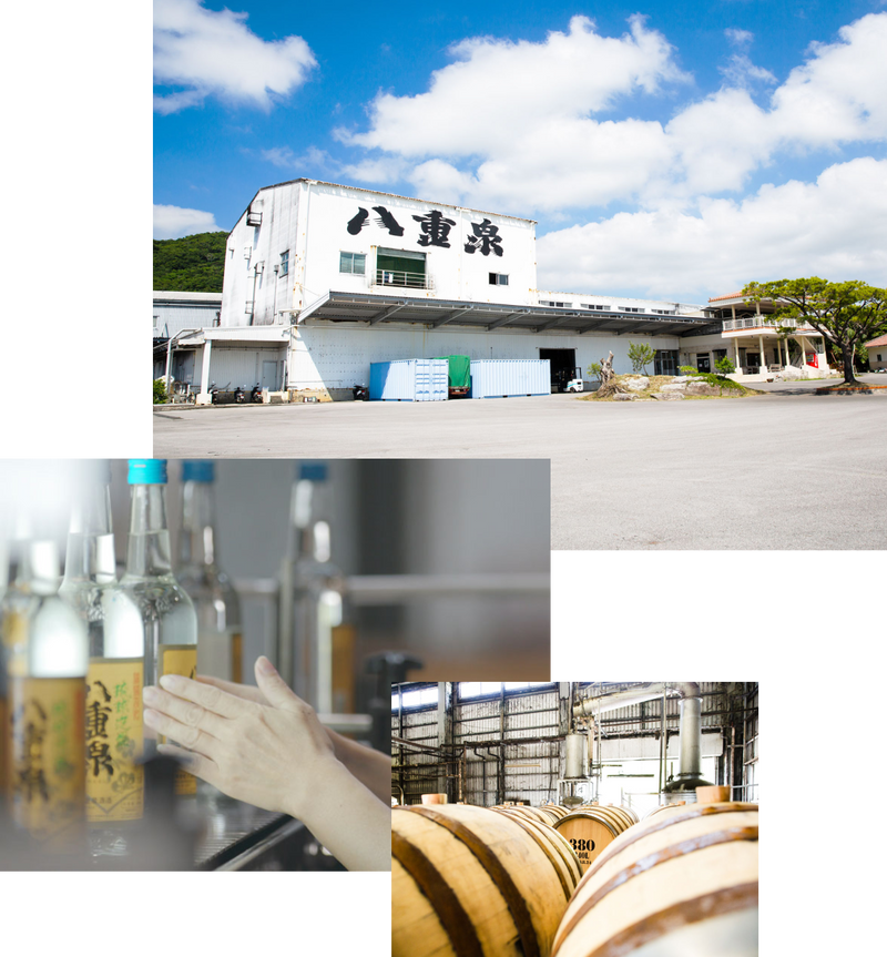 八重泉酒造の施設