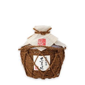 黒真珠 シュロ巻壷  五合壷